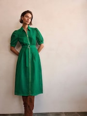 Phase Eight Green Carey Check Dress - Image 1 of 7