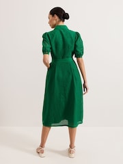 Phase Eight Green Carey Check Dress - Image 3 of 7