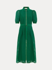 Phase Eight Green Carey Check Dress - Image 7 of 7