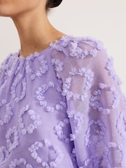 Phase Eight Purple Shayla Blouse - Image 4 of 7