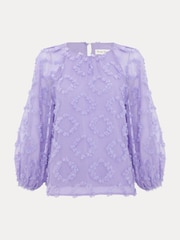 Phase Eight Purple Shayla Blouse - Image 7 of 7