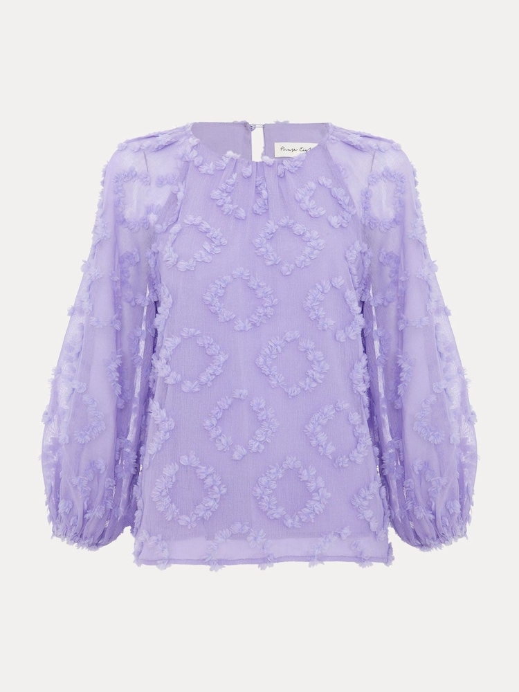 Phase Eight Purple Shayla Blouse - Image 7 of 7