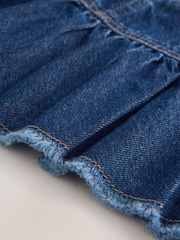 Denim Dark Wash Cotton Skirt (3-16yrs) - Image 3 of 4