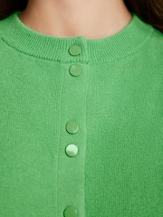 Mint Velvet Green Cotton Blend Cardigan - Image 4 of 8