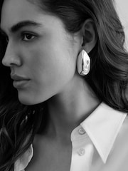 Mint Velvet Gold Tone Statement Earrings - Image 4 of 4