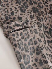 Leopard - Carpenter-Jeans mit geradem Bein - Bild 4 von 5