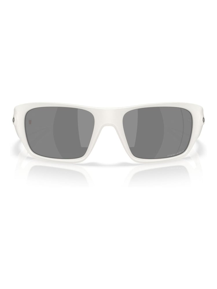 Oakley Masseter Rectangle White Sunglasses - Image 1 of 8
