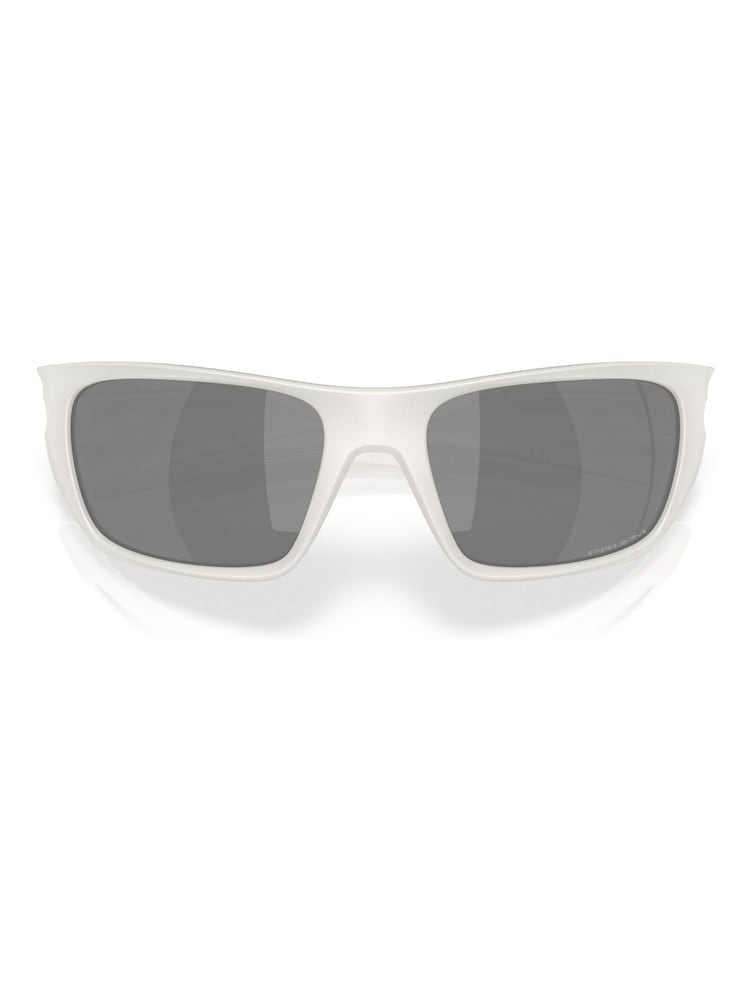 Oakley Masseter Rectangle White Sunglasses - Image 3 of 8