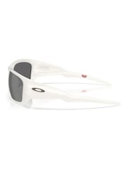 Oakley Masseter Rectangle White Sunglasses - Image 5 of 8