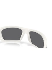 Oakley Masseter Rectangle White Sunglasses - Image 6 of 8