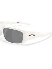 Oakley Masseter Rectangle White Sunglasses - Image 8 of 8