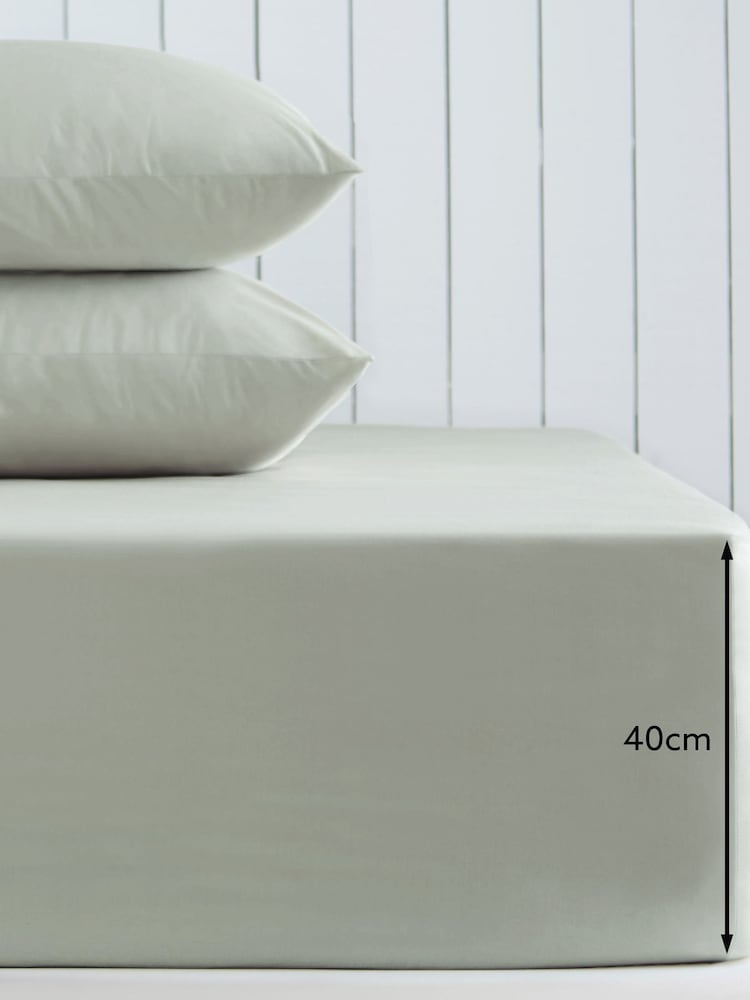 ملاءة سرير من نسيج غني بالقطن - صورة 1 من 2 ملاءة سرير من نسيج غني بالقطن - صورة 1 من 2