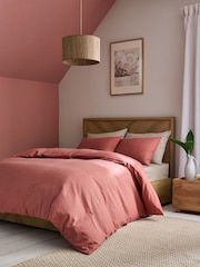 Juego de funda de edredón y funda de almohada de algodón 100 % cepillado ultrasuave - Imagen 1 de 4