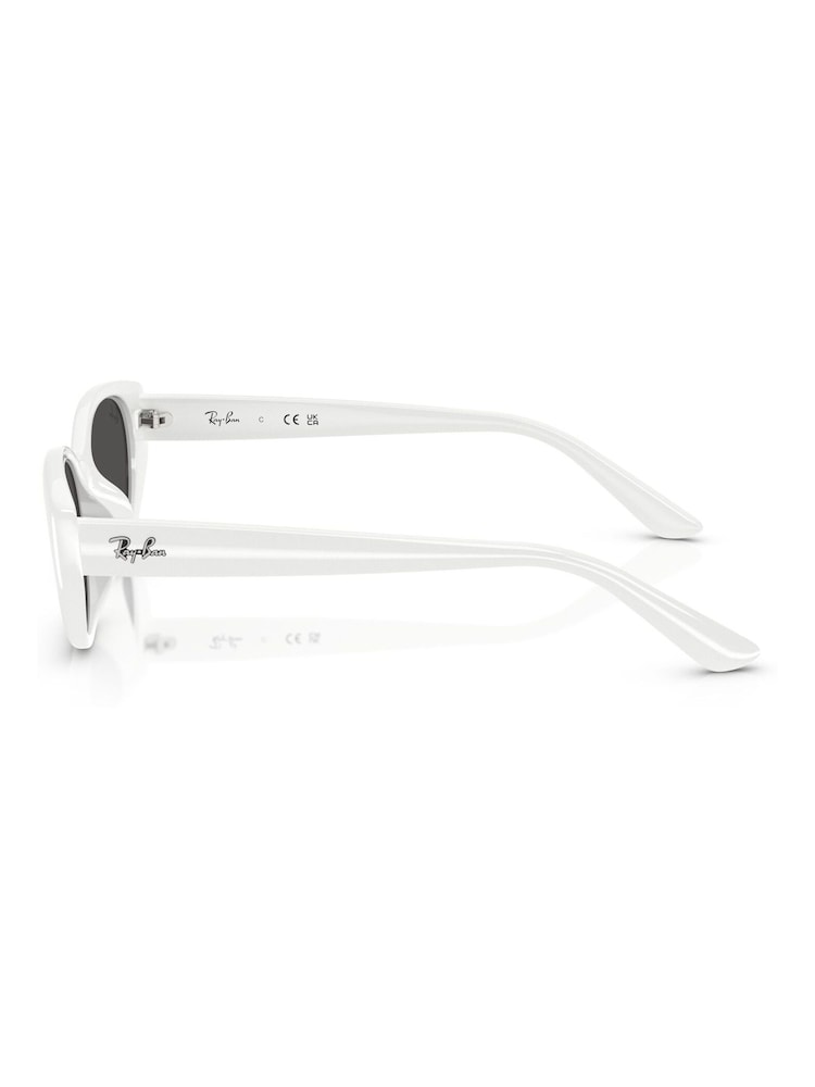 Ray Ban Pillow White Sunglasses - Image 2 of 6
