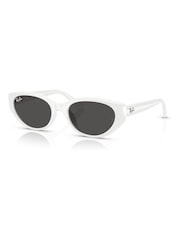 Ray Ban Pillow White Sunglasses - Image 3 of 6