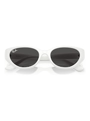 Ray Ban Pillow White Sunglasses - Image 5 of 6