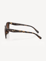 COACH Brown Square Sunglasses - Image 4 of 5