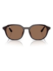 Ray Ban Square Brown Sunglasses - Image 1 of 6