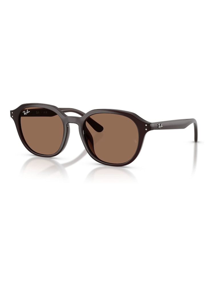 Ray Ban Square Brown Sunglasses - Image 3 of 6