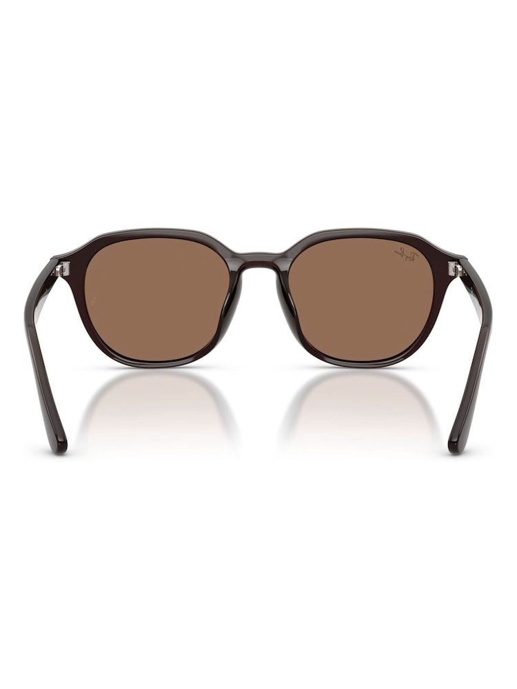 Ray Ban Square Brown Sunglasses - Image 5 of 6
