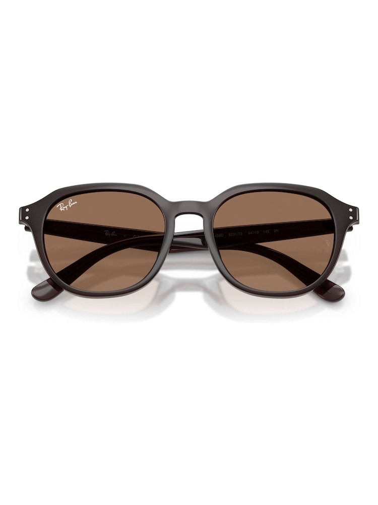 Ray Ban Square Brown Sunglasses - Image 6 of 6
