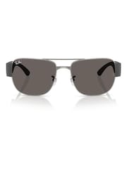 Ray Ban Grey Square Sunglasses - Image 1 of 6