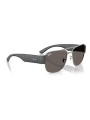 Ray Ban Grey Square Sunglasses - Image 4 of 6