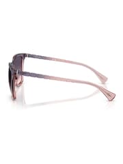 Ralph By Ralph Lauren Blue Square Sunglasses - Image 2 of 5