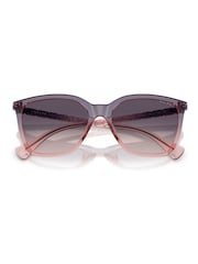 Ralph By Ralph Lauren Blue Square Sunglasses - Image 5 of 5