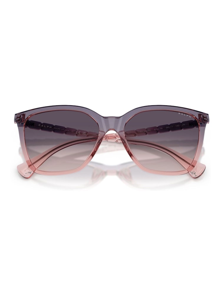 Ralph By Ralph Lauren Blue Square Sunglasses - Image 5 of 5