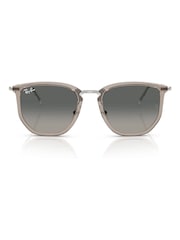 Ray Ban Grey Irregular Sunglasses - Image 1 of 6