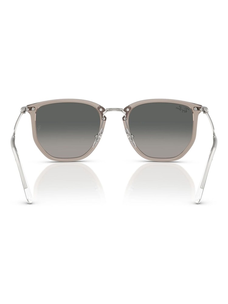 Ray Ban Grey Irregular Sunglasses - Image 6 of 6