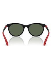 Ray Ban Junior Phantos Black Sunglasses - Bild 5 von 6