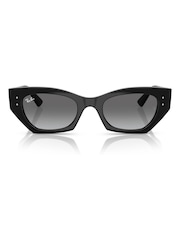 Ray Ban Zena Irregular Black Sunglasses - Image 1 of 6