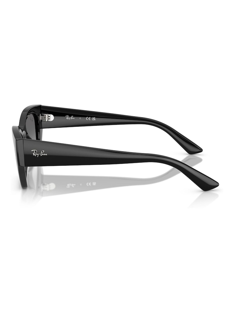 Ray Ban Zena Irregular Black Sunglasses - Image 2 of 6