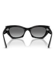 Ray Ban Zena Irregular Black Sunglasses - Image 5 of 6