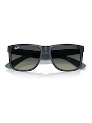 Ray Ban Justin Blue Square Sunglasses - Image 6 of 6