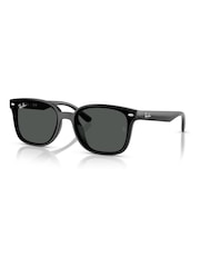 Ray Ban Rectangle Black Sunglasses - Image 3 of 6