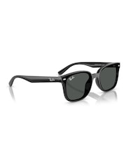 Ray Ban Rectangle Black Sunglasses - Image 4 of 6