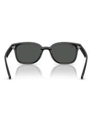 Ray Ban Rectangle Black Sunglasses - Image 5 of 6