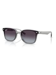 Ray Ban Grey Rectangle Sunglasses - Image 3 of 6