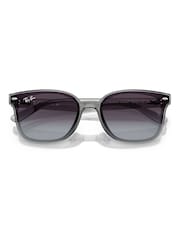 Ray Ban Grey Rectangle Sunglasses - Image 5 of 6