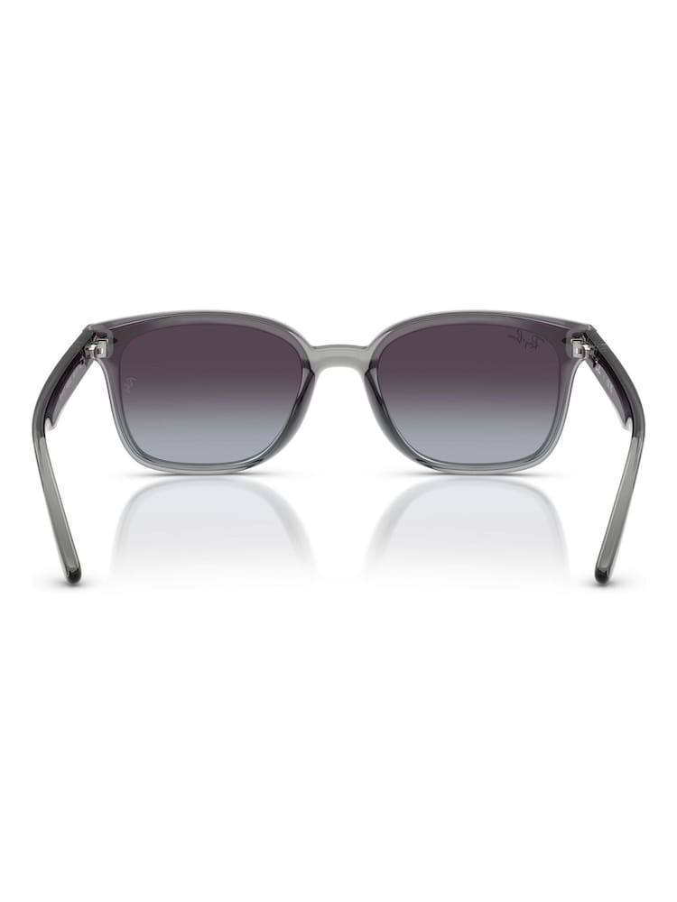 Ray Ban Grey Rectangle Sunglasses - Image 6 of 6