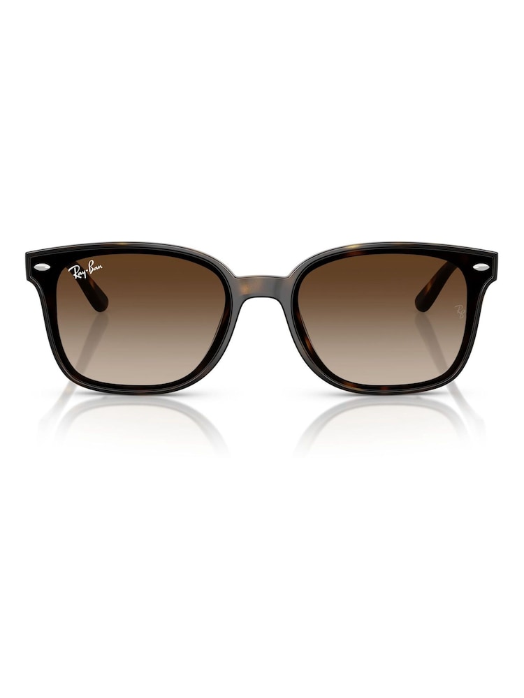 Ray Ban Rectangle Brown Sunglasses - Image 1 of 6