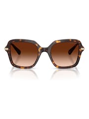 Swarovski Brown Irregular Sunglasses - Image 1 of 5