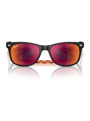 Ray Ban Junior New Wayfarer Square Black Sunglasses - Image 1 of 6