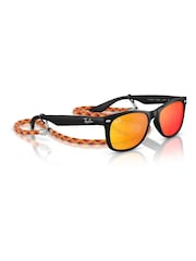 Ray Ban Junior New Wayfarer Square Black Sunglasses - Image 3 of 6