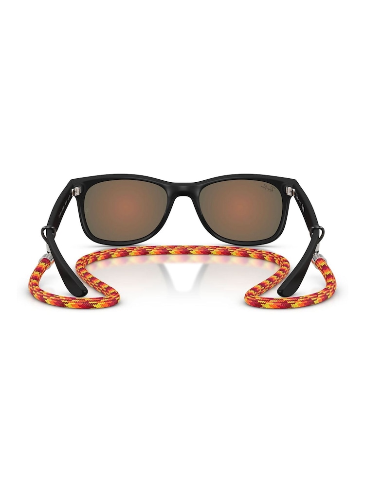 Ray Ban Junior New Wayfarer Square Black Sunglasses - Image 6 of 6