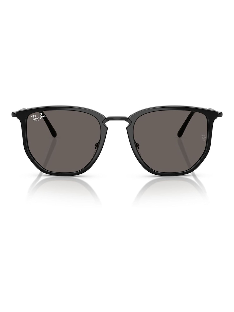 Ray Ban Irregular Black Sunglasses - Image 1 of 6