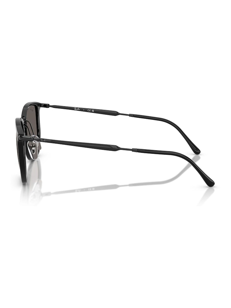 Ray Ban Irregular Black Sunglasses - Image 2 of 6